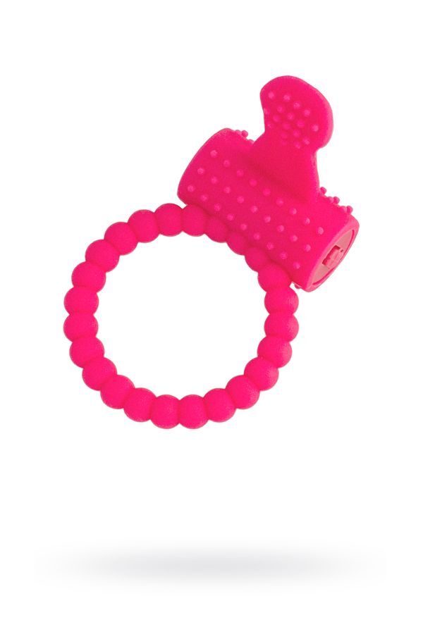 Titreşimli Dilli Pembe 3.5cm Penis Halkası