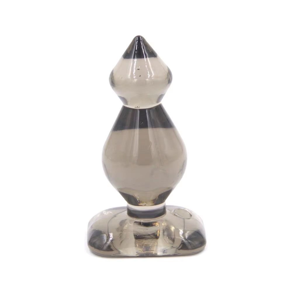 Yumuşak Silikon Anal Tıkaç 8cm Siyah