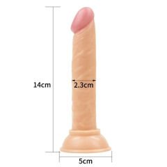 14cm Vantuzlu Gerçekçi Dildo