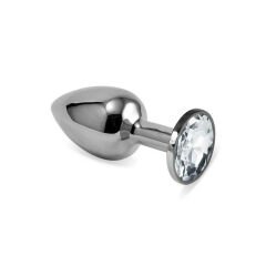 Paslanmaz Çelik Metal Taşlı Anal Tıkaç (Plug) - Small